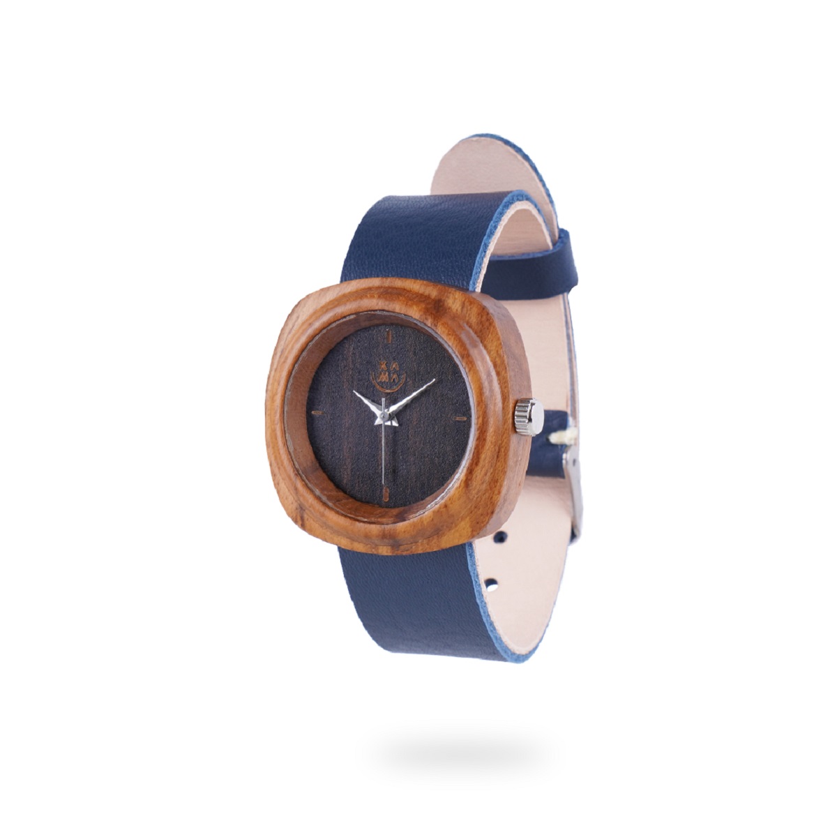 Kama Watch 2.0 Jam Tangan Kayu Jati Dial Hitam